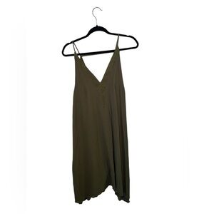 Astr Olive Green Mini Dress